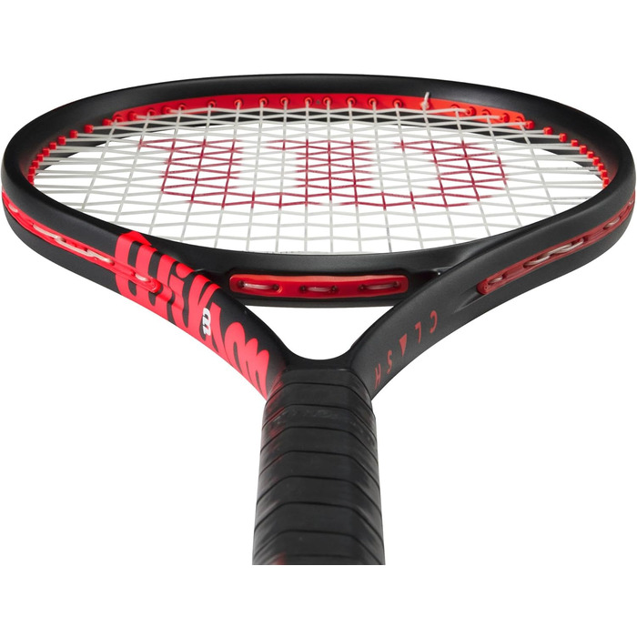 Тенісна ракетка Wilson Clash Team 103 V3 4-1/8&39 (1) чорна