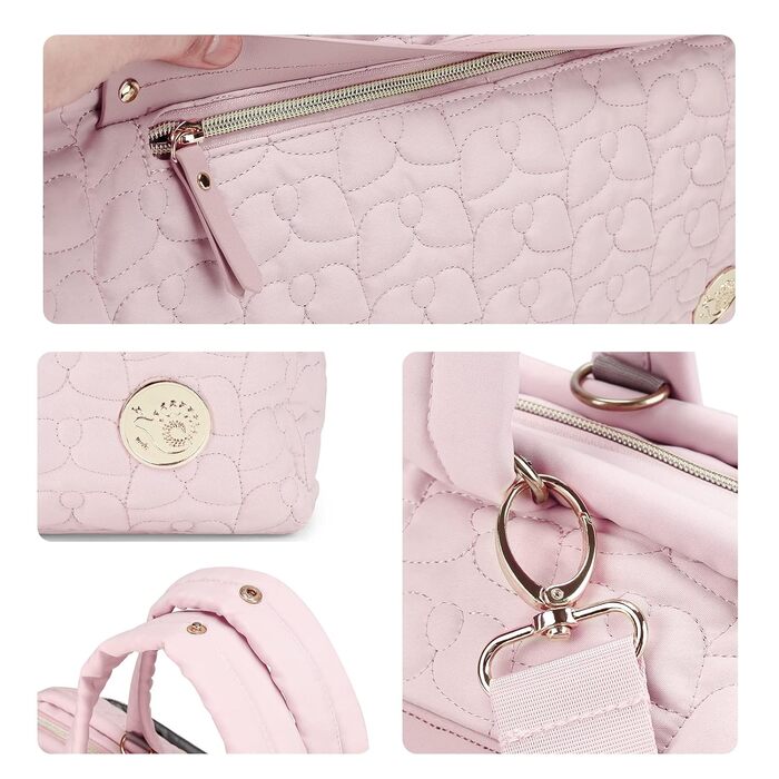 Дитяча пеленальна сумка, багатофункціональна сумка для подорожей з великою місткістю, сумка на плече, сумка-сумка з ручкою, стильн