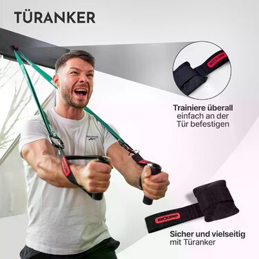 Фітнес-стрічки NEOLYMP з довгими тканинами та фітнес-аксесуарами - стрічки опору, що праються, стрічки для вправ, фітнес-стрічки, тренувальні стрічки, стрічки для підтягувань, набори для силових тренувань, універсальний базовий набір