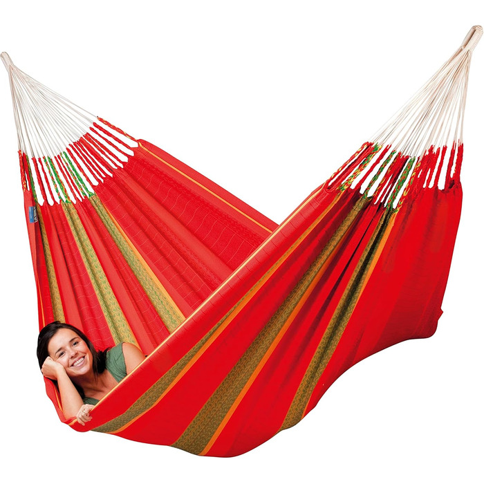 Класичний двоспальний гамак з органічної бавовни