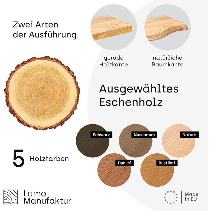 Комплект настінних дерев&39яних полиць LAMO Manufaktur з 3 предметів із прихованим кріпленням 40/35/30 см Настінна полиця виготовлена зі 100 справжнього дерева Підвісна полиця для вітальні, комплект настінних полиць 1, колір Live Edge, рустикальний, компл