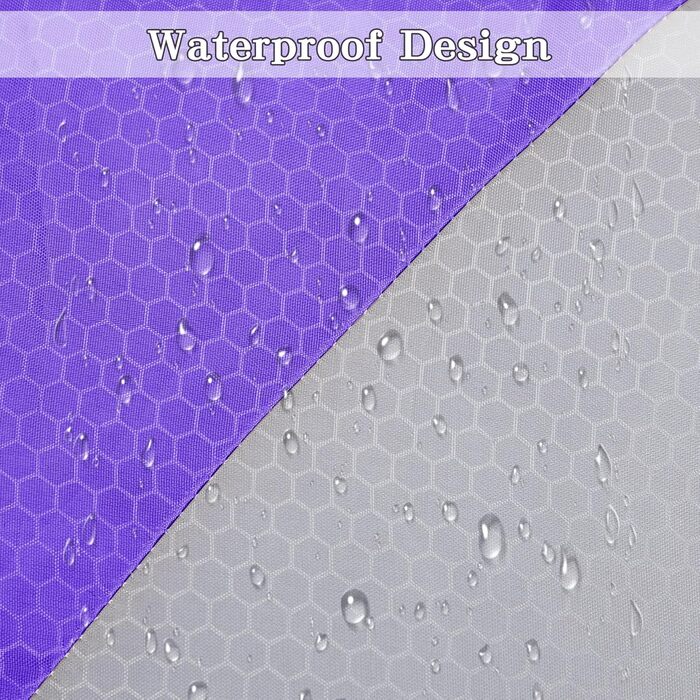 Спальник на 3-4 сезони, для кемпінгу на природі, теплий, одномісний розмір для дорослих, водонепроникний, легкий, надлегкий, для дорослих та дітей, для кемпінгу, походів, подорожей, фіолетовий