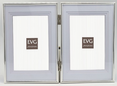Фоторамка EVG ONIX 2-10х15 S15 Double Silver  (7119230)