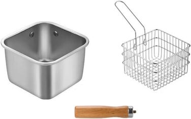 Набір посуду з нержавіючої сталі для кемпінгу, багатофункціональний, для смаження, приготування їжі на свіжому повітрі та портативного спорядження для кемпінгу, походів, нержавіюча кемпінгова плита