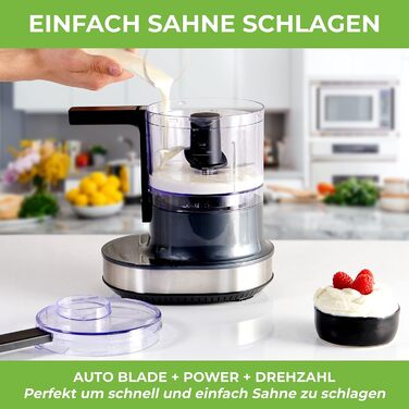 Подрібнювач кухонний електричний з функцією AUTO-BLADE - без вмісту BPA - німецький бренд - Кухонний комбайн універсальний подрібн