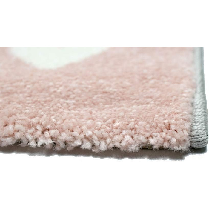 Дитячий килимок ігровий килимок дитячий килимок русалка принцеса пастельно-рожевий розмір 160х230 см