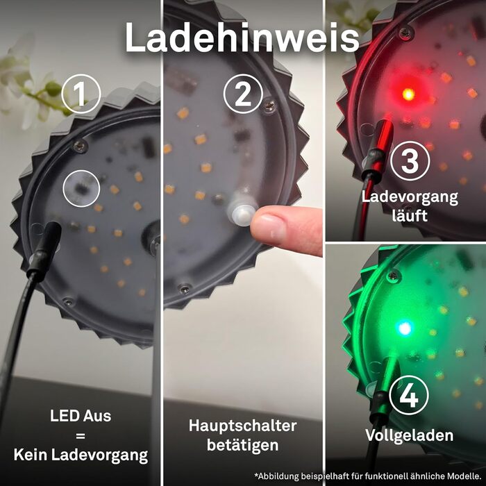 Бездротовий LED-торшер BRILONER з сенсорним димером, тепле біле світло, бежевий, 126,5 см