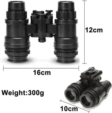Модель-манекен TS TAC-SKY NVG, модель цифрового бінокля нічного бачення без функцій Pro, модель бінокля-манекена та моделі окулярів нічного бачення GPNVG18 (колір подвійний)