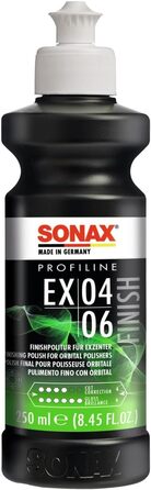 Наждачний папір SONAX PROFILINE, EX 04-06 (250 мл) Фінішна поліроль для оптимального видалення подряпин, вражаючого глибокого блиску та освіження кольору, Art-No. 02421410