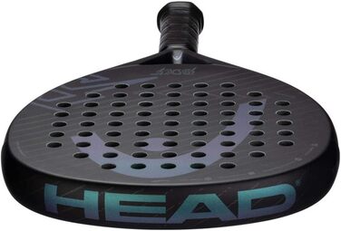 Падел-ракетка HEAD Bolt 2025 Black 350 г скловолокно + Power Foam крапля Innegra™ + IPS захист універсальна для початківців і середнього рівня офіційний HEAD Австрія оригінал