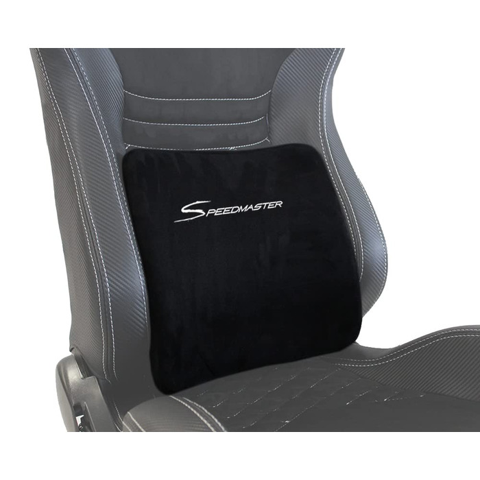 Симулятор гоночного симулятора Speedmaster PRO Zero-Flex, крісло для симуляції гонок SIM Racing Cockpit з кермом та підставкою для педалей червоного кольору (Race Weave Anthracite)