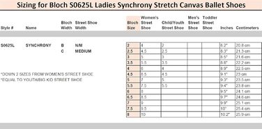 Балетки Bloch Synchrony Split Sole 33.5 EU вузькі рожеві