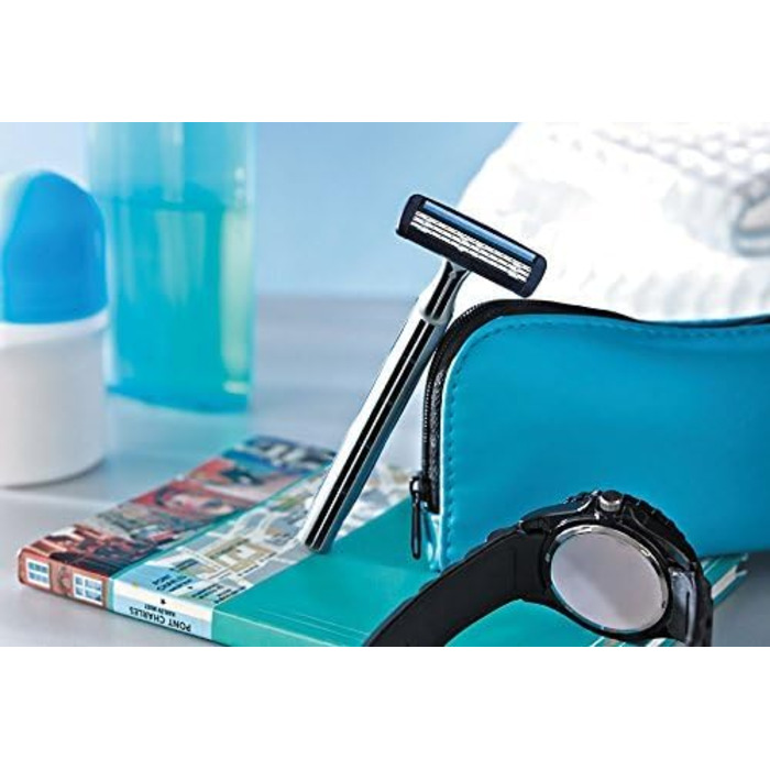 Леза, для чутливої шкіри, 4 шт., 3 Flex Razor Set Men, 3