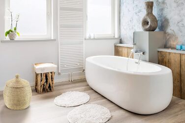 Кошик Kobolo з морською змією - Ø 32 см В 34 см - Коричневий - Плетений кошик для зберігання з кришкою - Декоративний універсальний кошик для білизни, іграшок та організації - Маленький кошик для аксесуарів