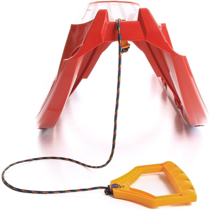 Дитячі санки пластикові санчата металеві полози Tatra 3 кольори (сині)