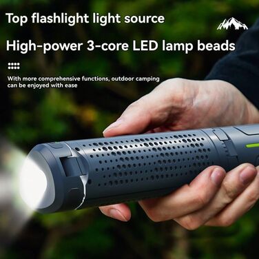 Акумуляторний кемпінговий ліхтар, портативний ліхтарик, телескопічний рибальський ліхтарик, телескопічна лампа