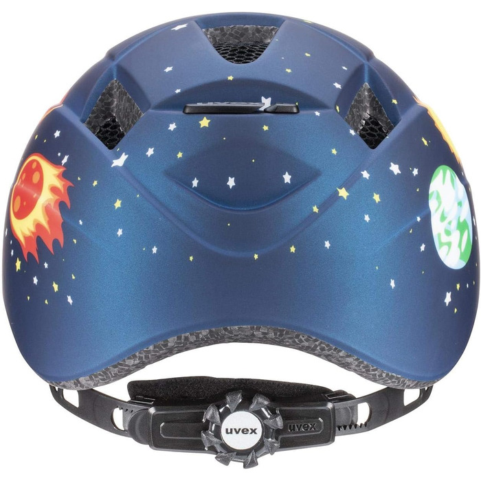 Велошолом унісекс-молодіжний Kid 2 cc темно-синій ракетний килимок 46-52 см