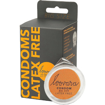 Презервативи Loovara XL, без латексу, ультратонкі, зволожені, 12 шт