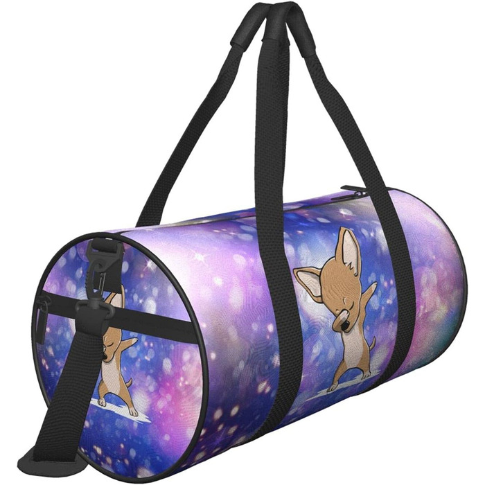 Сумка для подорожей Dabbit Chihuahua велика спортивна сумка для фітнесу, спорту, на нічліг та вихідні для чоловіків і жінок