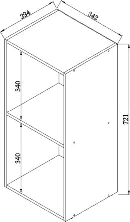 Дерев&39яна окремостояча полиця VCM Компактна шафа для документів Розміри приблизно В 72 x Ш 34 x Г 30 см Елегантна окремостояча полиця Офічна полиця Offas 2f сірого кольору