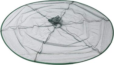 Рибальська сітка Bnineteenteam, складна рибальська сітка, 150 см, високоміцна нейлонова тканина, плаваюча клітка для креветок, інструмент для риболовлі, рибальська сітка, рибальське приладдя