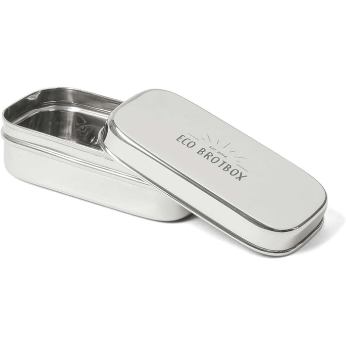 Ланчбокс XL Смаколик 200 мл для перекусу в дорозі Нержавіюча сталь, без BPA Легко миється в посудомийній машині