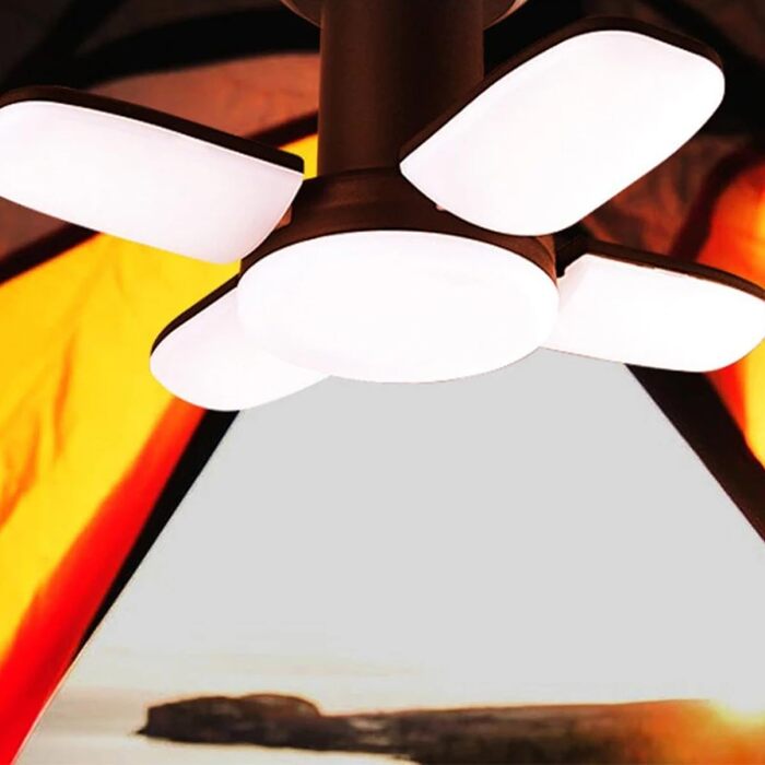 Сонячний кемпінговий світильник Luxshiny, світлодіодний світильник для намету з ABS-пластику з гачком, багатофункціональний зовнішній світильник для кемпінгу, саду та надзвичайних ситуацій