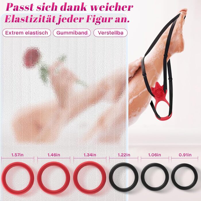 Інтерактивний вібратор зі штучним інтелектом, секс-іграшка для пар, жіночий із додатком, з 6 кільцями для пеніса, 9 налаштувань вібрації для жінок, тиха багатоточкова стимуляція клітора для БДСМ, секс-іграшка для пар, екстремальні секс-іграшки