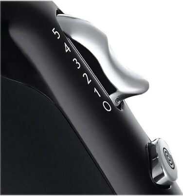 Ручний міксер Russell Hobbs Ручний міксер матовий чорний (5 швидкостей функція турбо, 2 віночки для миття посуду та гаки для тіста