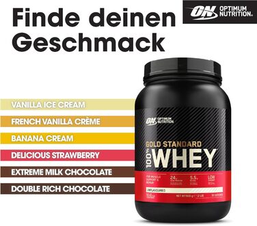 Протеїновий порошок Optimum Nutrition Gold Standard 100, Neutral, 900 г