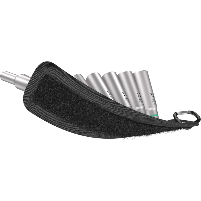 Набір головок Wera 05004525001 Deep, 1/4 привід, 9 предметів