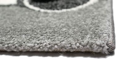 Дитячий килим CARPETIA Будівельний майданчик екскаватор сірий жовтий червоний помаранчевий розмір 200 х 290 см