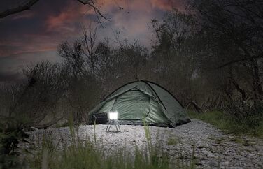 Ліхтар для кемпінгу з зарядним пристроєм 3-в-1 акумуляторний світлодіодний кемпінговий ліхтар до 800 люменів, із зарядним пристроєм, CCT (світлодіодний кемпінговий ліхтар із акумуляторною батареєю для кемпінгу, настільна лампа з батареєю)