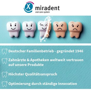 Жувальна гумка miradent Xylitol Dental Care полуниця– 12 шт.