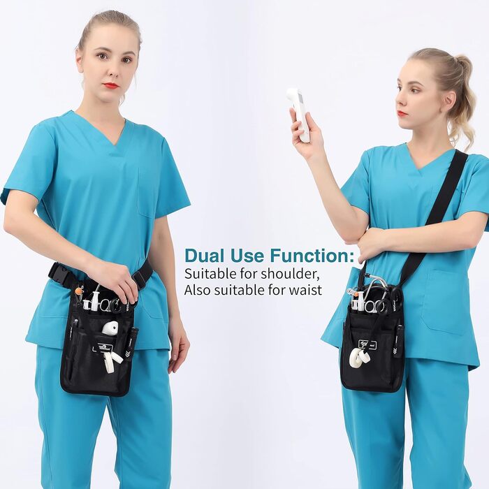 Унісекс сумка для дорослих дорожня сумка Дорожні аксесуари Організатор багажу 30X20 чорний