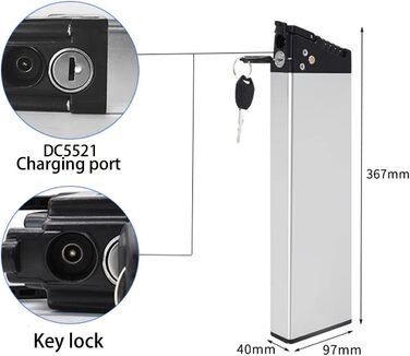 Акумулятор для електровелосипеда 36В / 48В для складних моделей RichBit TOP-860, TOP-016, RT-730