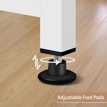 Письмовий стіл, комп&39ютерний стіл 140x60 см, офісний стіл, ПК-стіл, з металевим каркасом, для офісу, домашнього офісу, кабінету, спальні, виготовлений з дерев&39яного матеріалу, світлий дуб 140x60 см, світлий дуб білий