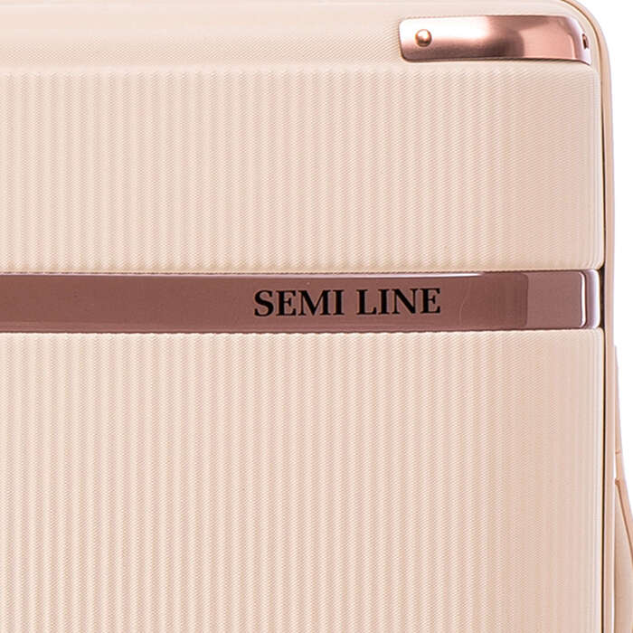 Валіза Semi Line 20' (S) Ecru (T5669-2)