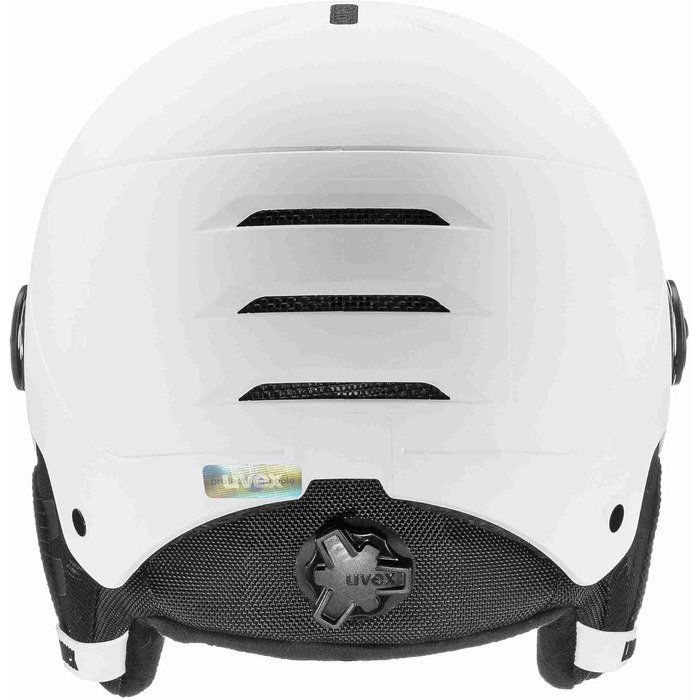 Козирок uvex Rocket jr Одинарний біло-чорний матовий 54-58 см