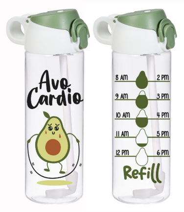 Пляшка для води Herevin AvoCardio 0.75 л (161684-050) (7182685)