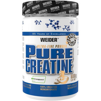 Креатин моногідрат WEIDER, 600 г – Чистий Creapure для сили та енергії