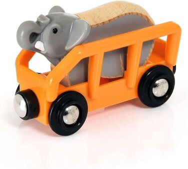 Великий ігровий набір залізниці BRIO World Safari іграшка для дітей від 3 років