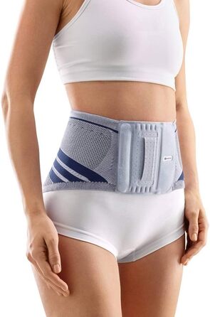 Бандаж для спини Bauerfeind LumboTrain Lady для розслаблення, стабілізації та активації поперекового відділу хребта в поперековій ділянці, пояс для підтримки спини від болю в спині, бандаж для щоденного використання LumboTrain Lady 4