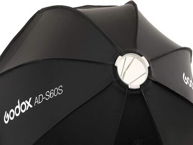 Софтбокс Godox AD-S60S 60 см восьмикутний парасольковий стиль з кронштейном Godox для Godox AD400Pro AD300Pro та ML60