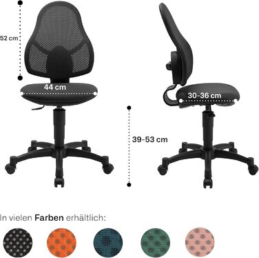 Дитячий обертовий стільчик Topstar Open Art Junior AZ росте разом з вами М&39ятний М&39ятний Один розмір