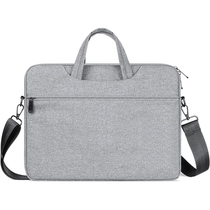 Сумка для ноутбука з плечовим ременем для ноутбуків розміром 39,6 - 40,6 см (15,6 - 16 дюймів), плюшева, м'яка