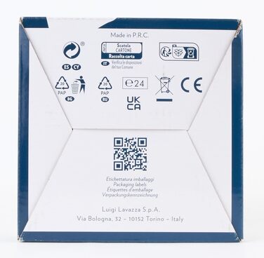 Спінювач молока 18200090 (холодне і тепле спінювання, 460 Вт), чорна кавоварка для капучино