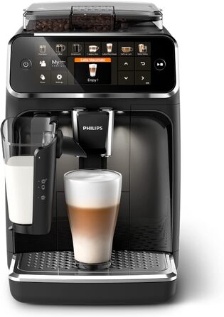 Кавомашина Philips Series 5400 з системою LatteGo та універсальним засобом для видалення накипу Purivita (750 мл) комплект з 1 пляшкою