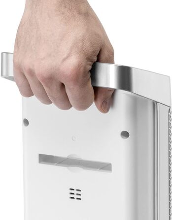 Керамічний тепловентилятор TROTEC TFC 25 E - Теплова потужність 1800 Вт / 2500 Вт - Обігрівач з термостатом, розмір приміщення від