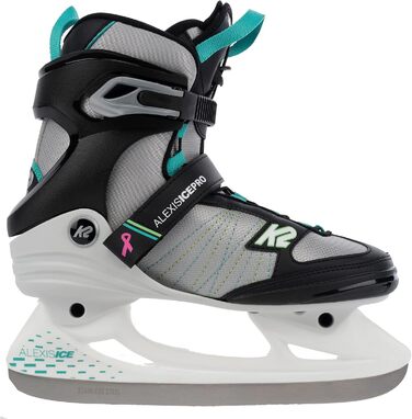 Ковзани жіночі K2 Alexis Ice Pro, чорний з бірюзовим, EU 34 (UK 1.5 / US 4)